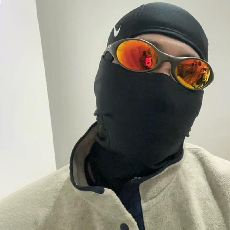 Nike Men's Pro Hyperwarm Therma-Fit Cold Weather Running and Cycling Helmet-Compatible Hood