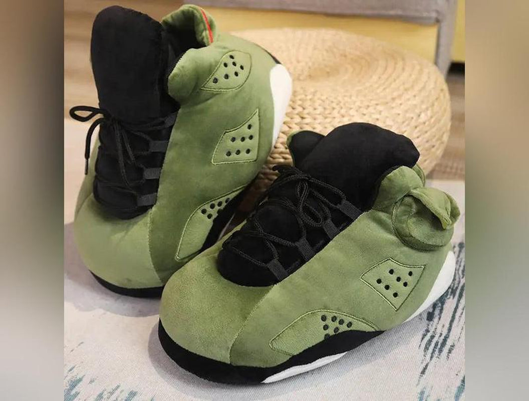 Basketball Slipper Winter Slippers Sneaker Slippers