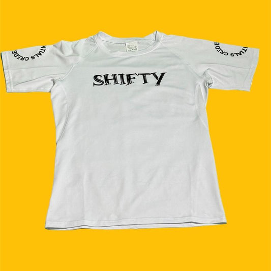 Authentic CRE “SHIFTY” Compression Shirt for Men - Top Quality - Menswear Sports Clothing Turtle Neck Compression Tee Baggy Compression Shirt