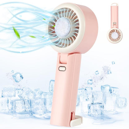 3 in 1 Portable Handheld Turbo Fan - 5-Speed, Portable Rechargeable Camping Misting Fan, Water Bottle Fan, Cooling Fan, Neck Fan, Portable Air Conditioners for Mini Travel Products, Deals for You, Deals Days