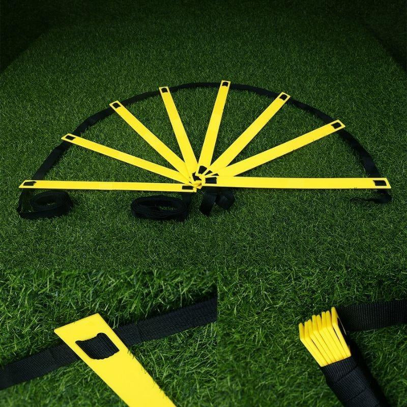 Speed ​​Agility Training Equipment Set, 1 Set Agility Ladder Equipment with Adjustable Storage Bag, Training Equipment for Football & Basketball