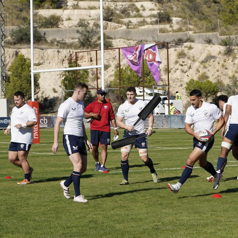 Hikeen Padded Blocking Guards, Basketball Blocking Pads,2 Pack Padded Contact Sticks,Defense Sticks,Pop up Defender for Basketball,Football,Lacrosse,Boxing Training Hockey High Density Foam Basketball Basketball Hoop Silent Basketball Protective Gear