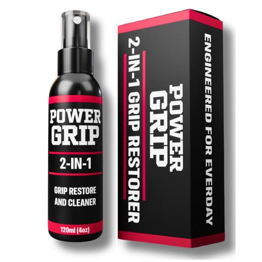 Powergrip 2 in 1 Sports Shoe Grip Spray, Provides Traction and Rejuvenates Soles. Multipurpose Grip Spray for Improving Basketball Shoe Grip. anti Slip & Performance Enhancer