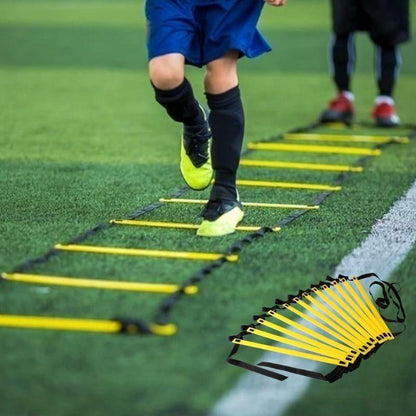 Speed ​​Agility Training Equipment Set, 1 Set Agility Ladder Equipment with Adjustable Storage Bag, Training Equipment for Football & Basketball