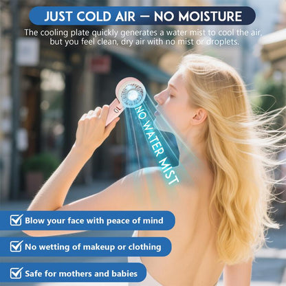 3 in 1 Portable Handheld Turbo Fan - 5-Speed, Portable Rechargeable Camping Misting Fan, Water Bottle Fan, Cooling Fan, Neck Fan, Portable Air Conditioners for Mini Travel Products, Deals for You, Deals Days