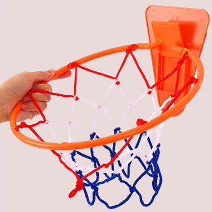 Silent Basketball Set, 2 Counts/Set Including 1 Count Indoor Silent Basketball and 1 Count Basketball Hoop, Rebound Basketball Toy for Indoor Training, Christmas Gift