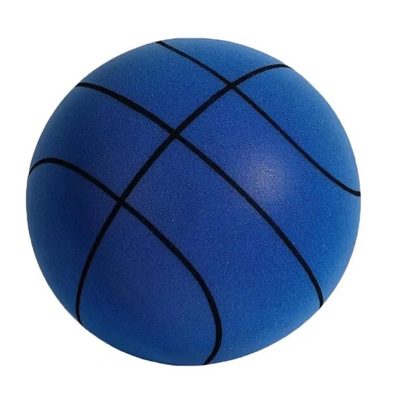 Silent Basketball Set, 2 Counts/Set Including 1 Count Indoor Silent Basketball and 1 Count Basketball Hoop, Rebound Basketball Toy for Indoor Training, Christmas Gift
