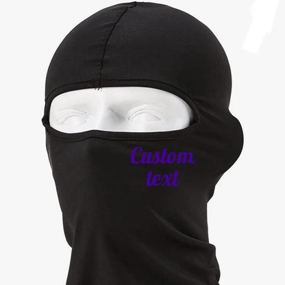 Customizable Ski Mask Balaclava, Full Face Mask