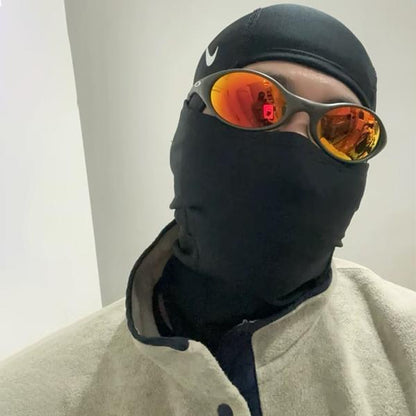 Nike Men's Pro Hyperwarm Therma-Fit Cold Weather Running and Cycling Helmet-Compatible Hood