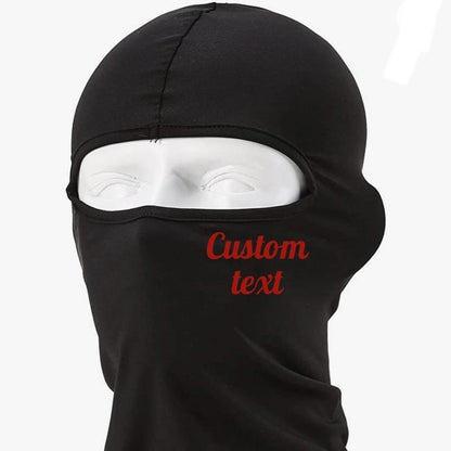 Customizable Ski Mask Balaclava, Full Face Mask