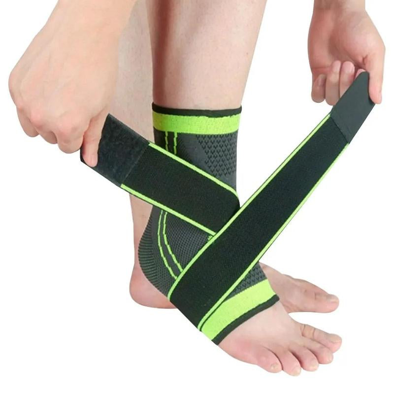 Adjustable Sports Ankle Support, Compression Ankle Support, Running Football Basketball Fitness Ankle Stabilizer, Knitted Fitness Ankle Strap, Sports Protection Accessories