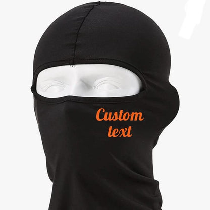 Customizable Ski Mask Balaclava, Full Face Mask