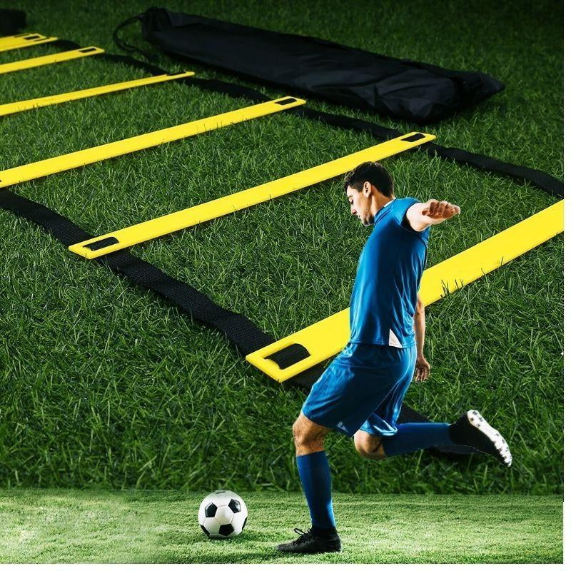 Speed ​​Agility Training Equipment Set, 1 Set Agility Ladder Equipment with Adjustable Storage Bag, Training Equipment for Football & Basketball