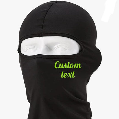 Customizable Ski Mask Balaclava, Full Face Mask