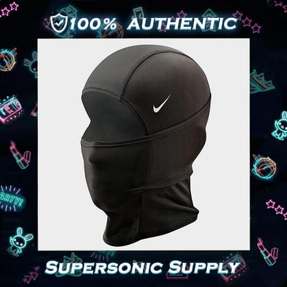 Nike Men's Pro Hyperwarm Therma-Fit Cold Weather Running and Cycling Helmet-Compatible Hood